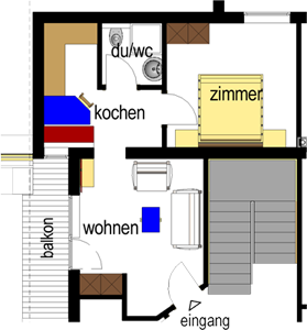 Ferienwohnung 9 - Grundriss
